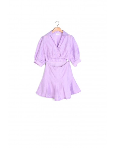 Robe courte ouverte destockage