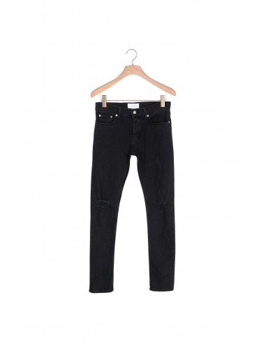 Jean noir destroy - Coupe skinny hantent personnes