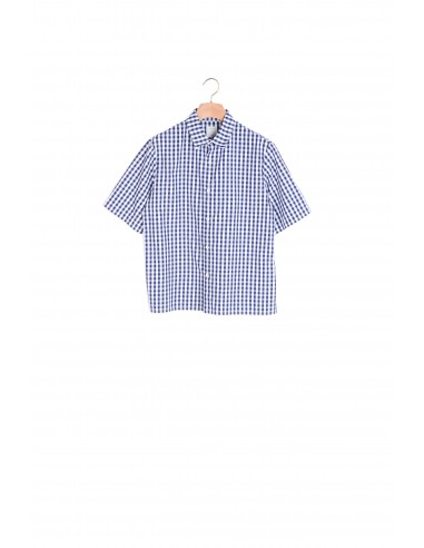 Chemise vichy en tissus Japonais pour bénéficier 